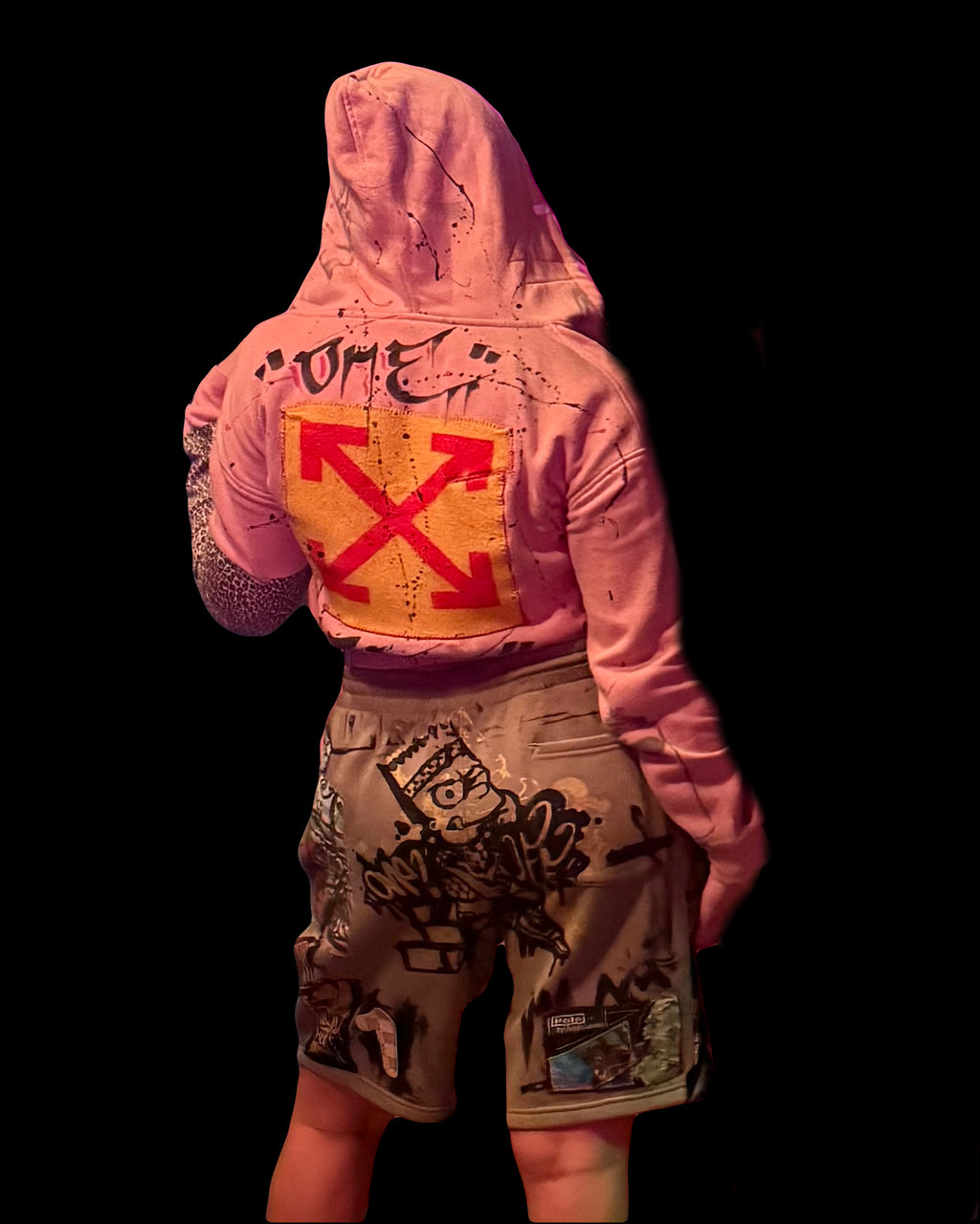1OF1 PATCHWORK SHORTS