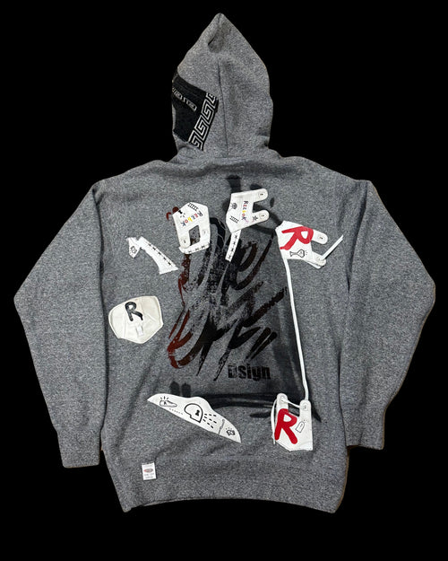 JUST FOR KIX HOODIE(men’s large,wmns XL)
