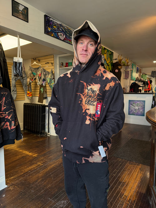 Bleach dye 1of1 hoodie