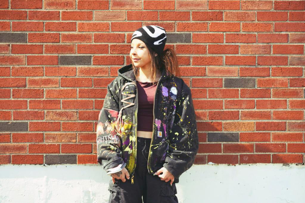 Nightmare supreme carhartt upcycle(size large)