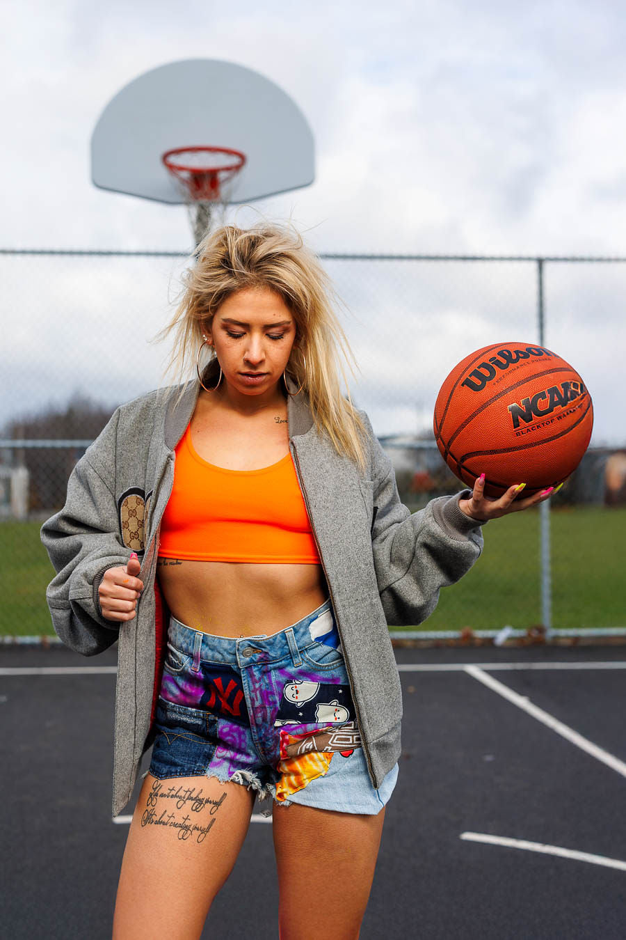 Streets raised me short shorts (size-sm)