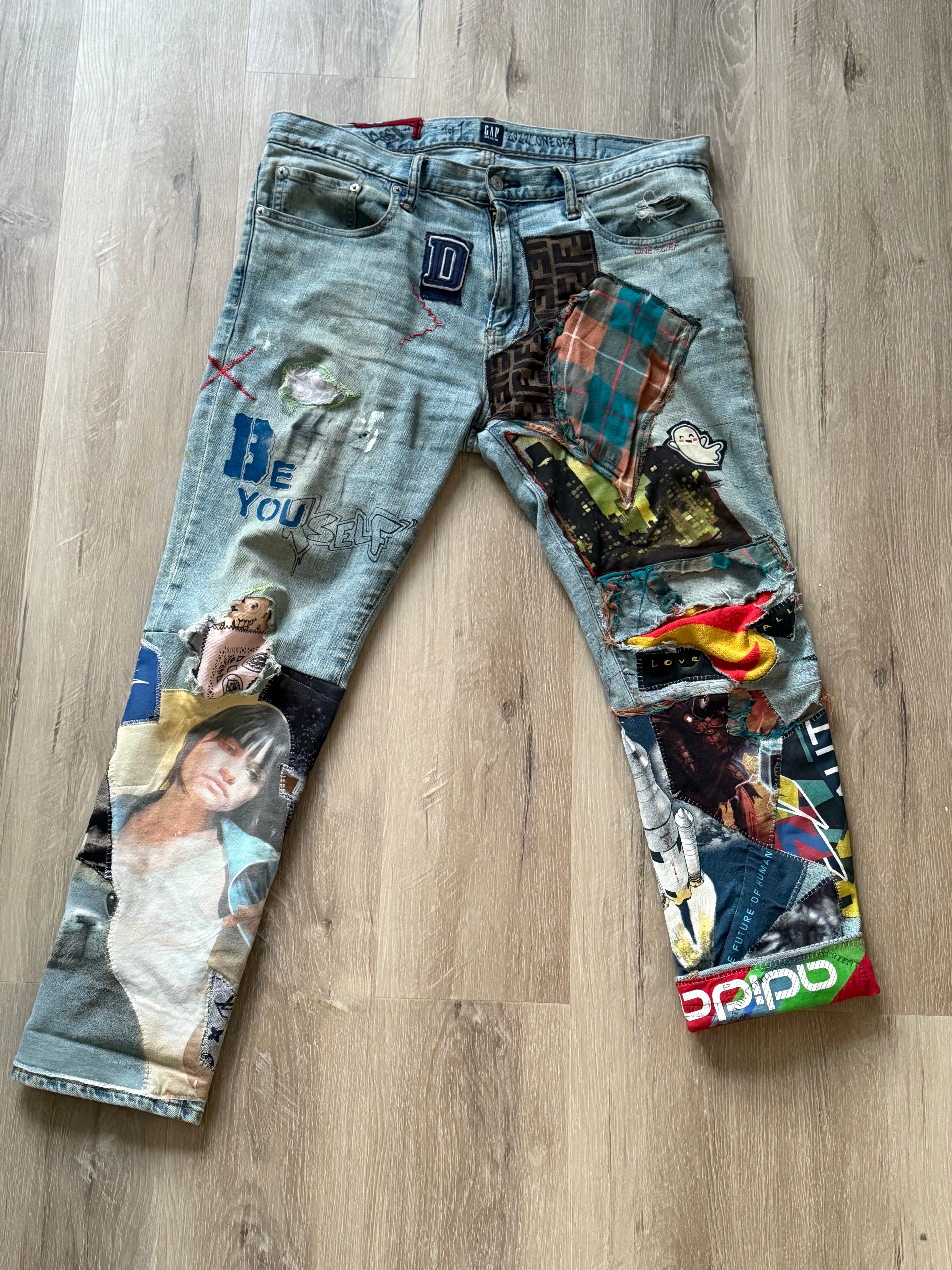 happy cloud denim (34”x30”)