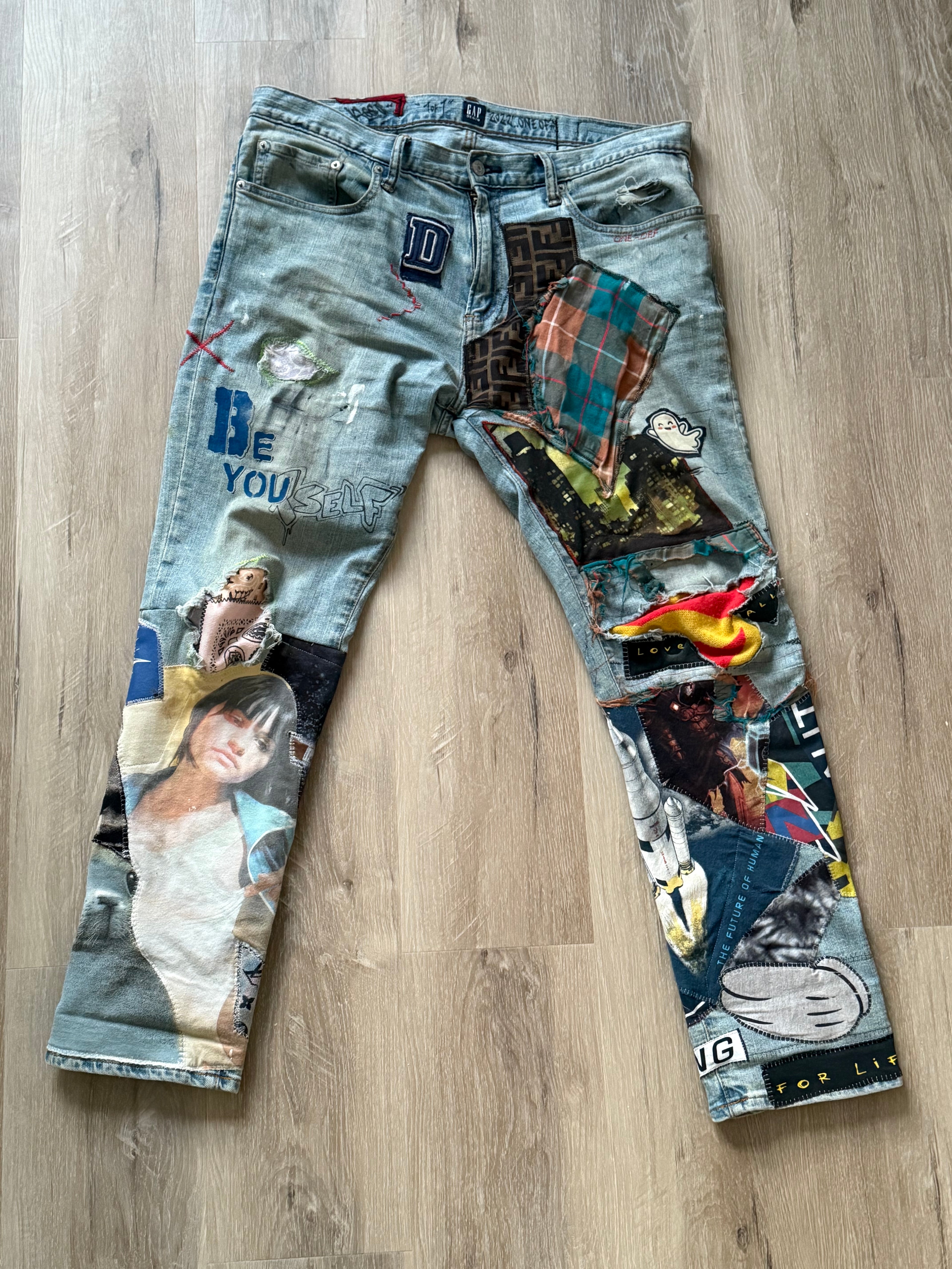 happy cloud denim (34”x30”)