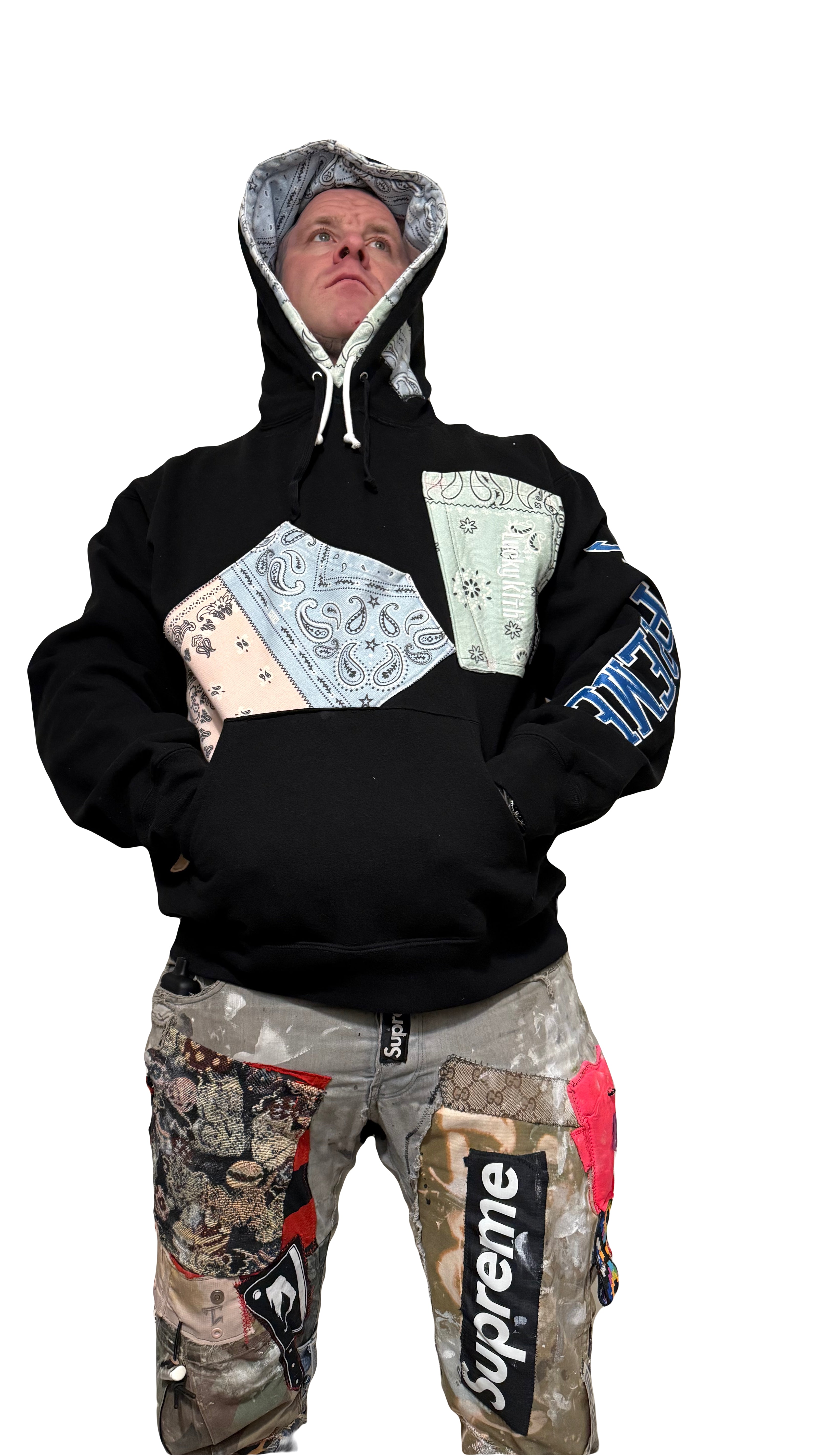 Lucky charm double hoody (men’s XL )