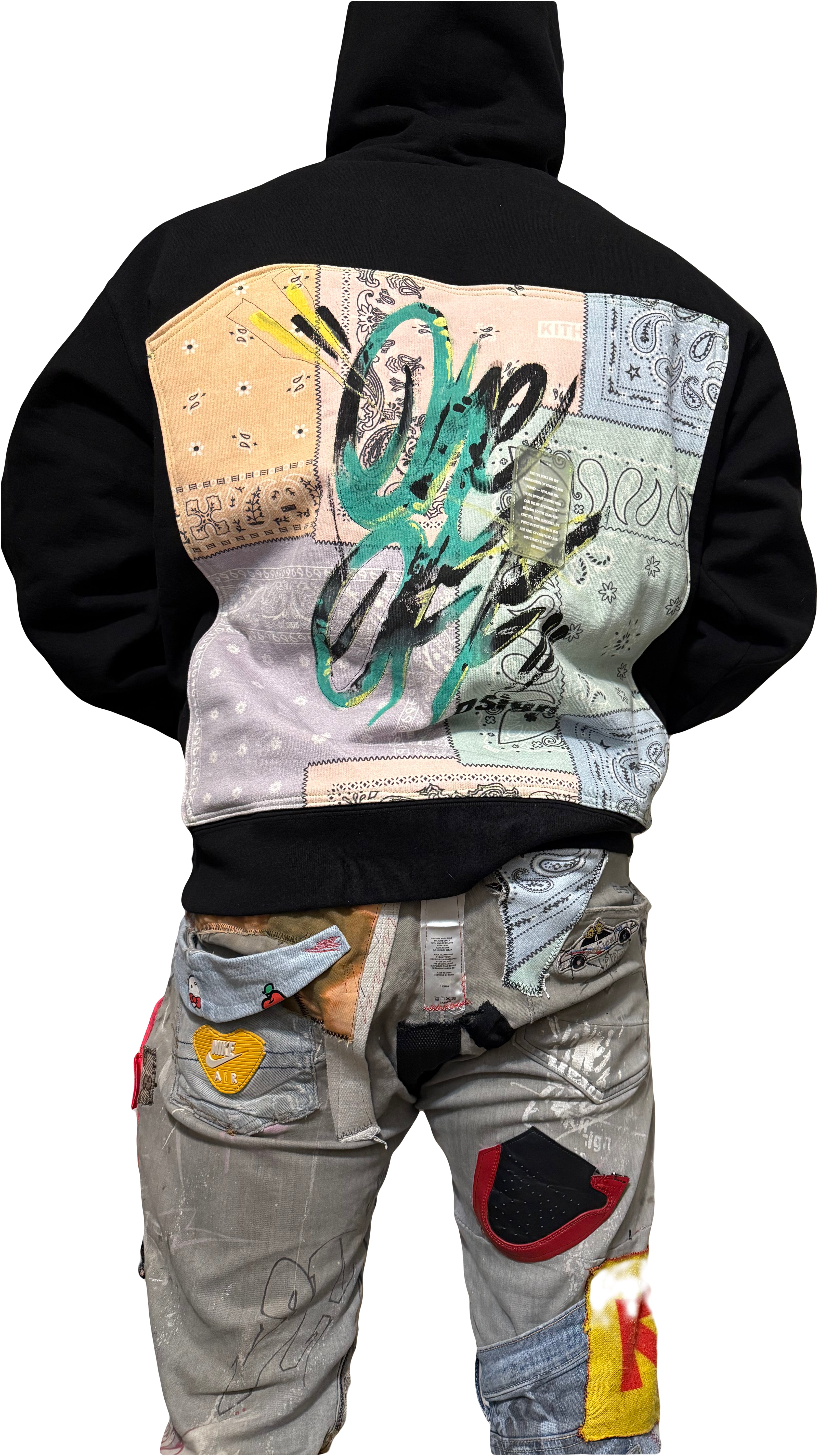 Lucky charm double hoody (men’s XL )