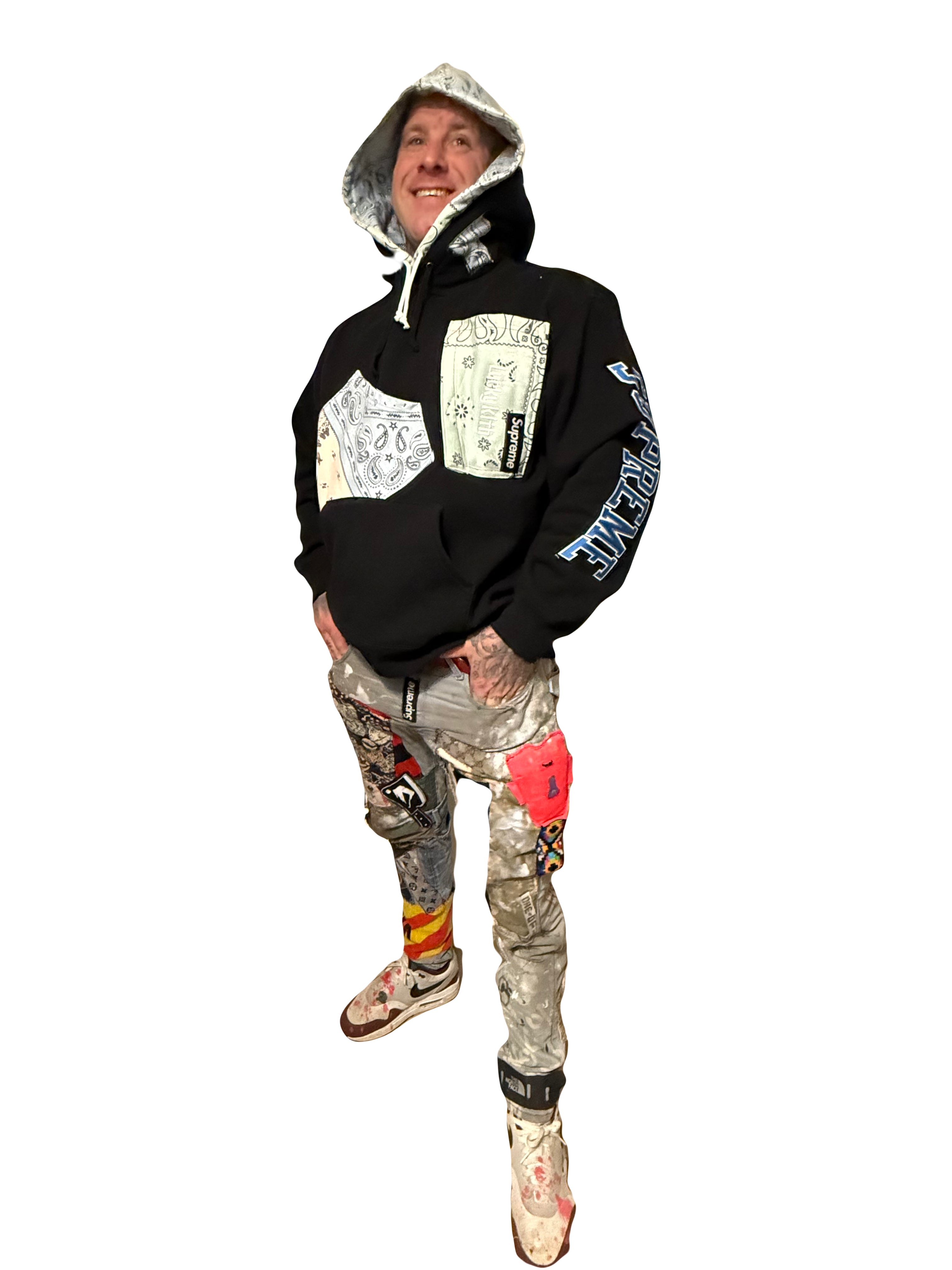 Lucky charm double hoody (men’s XL )