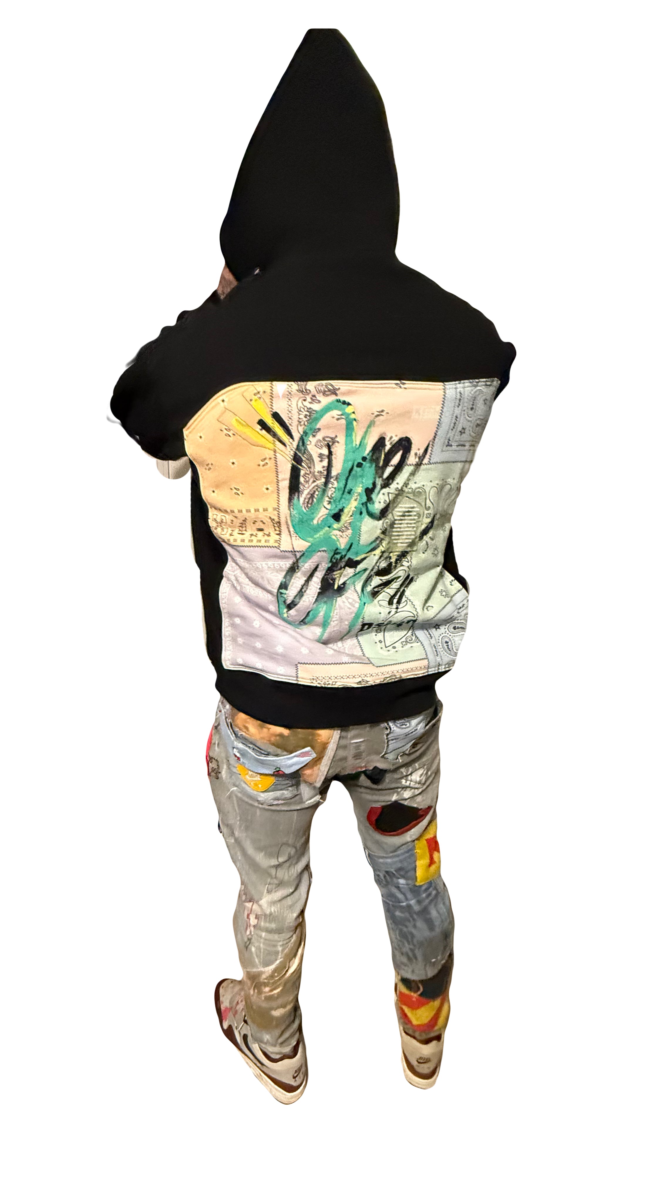 Lucky charm double hoody (men’s XL )